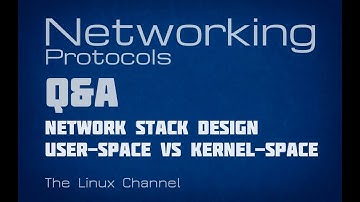 266 Network Stack design - user-space vs kernel-space Q&A #education #networking #linux #coding
