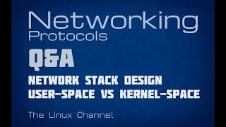266 Network Stack design - user-space vs kernel-space Q&A #education #networking #linux #coding