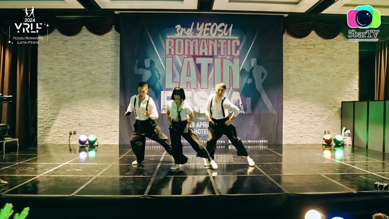 Salsa Shine Performance Team Lucia  @ 3rd Yeosu Romantic Latin Festa 26-28 April 2024