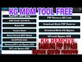 KG MDM TOOL FREE 2025 | Samsung FRP &amp; KG Lock Remove | One-Click Bypass 100% Working 🚀 // #mdm #frp