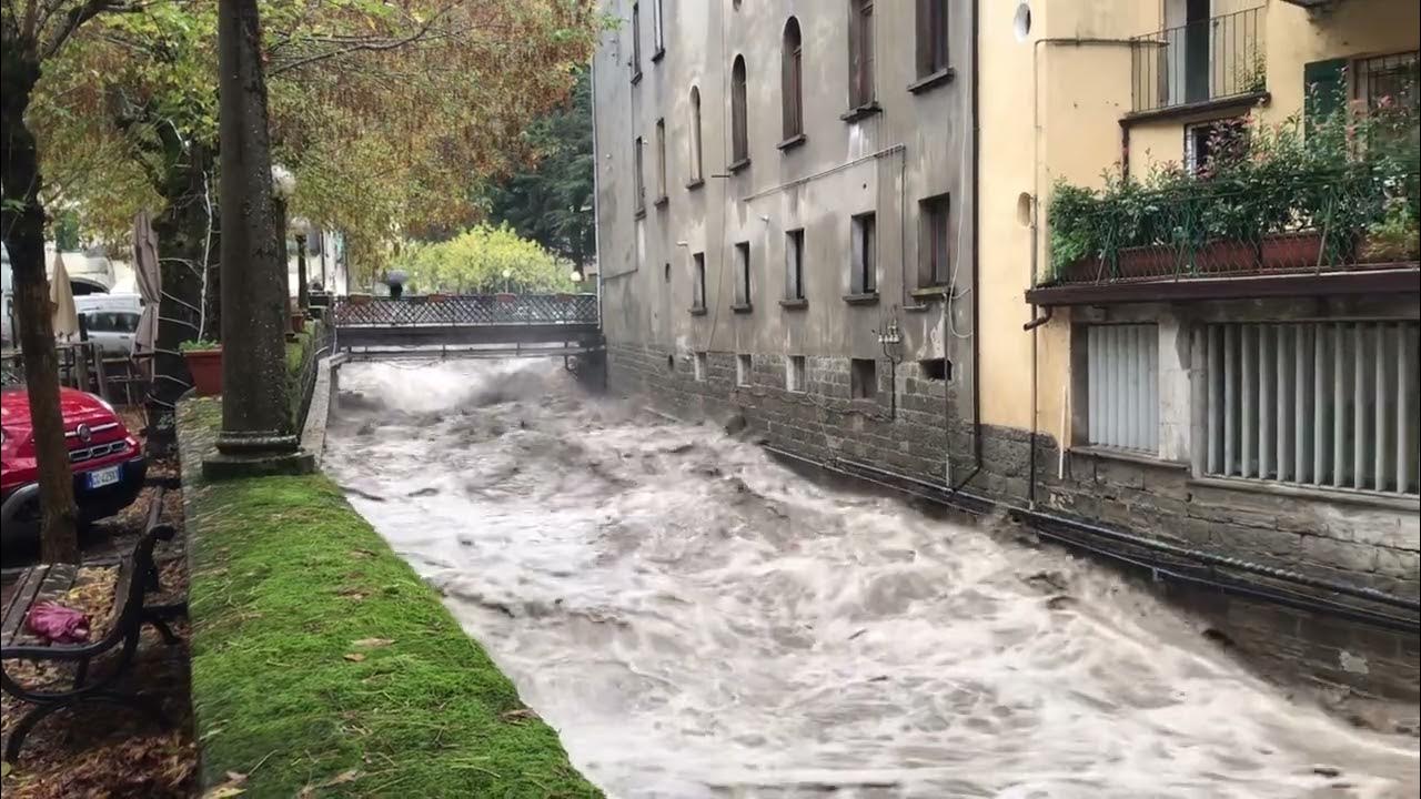 Piena torrente Rio Maggiore YouTube