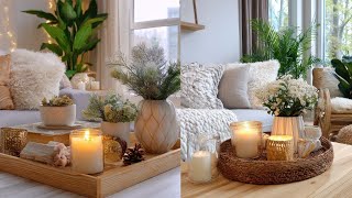 Easy & Chic Minimalist Winter Decor on a Budget | Modern & Warm Home Tips screenshot 2