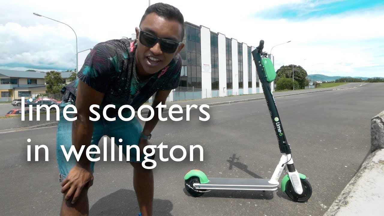 LIME arrives in WELLINGTON* scooter vs electric skateboard race YouTube