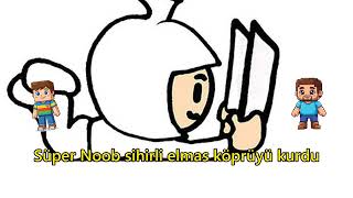 Süper Noob Ve Bebek Dinozor Orman Macerasında Bg Masal Diyarı