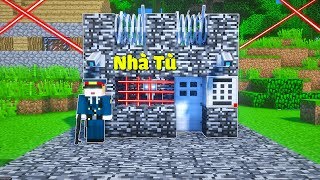 VƯỢT NGỤC THÀNH CÔNG NHÀ TÙ BEDROCK AN TOÀN NHẤT TRONG MINECRAFT | Thử Thách SlenderMan