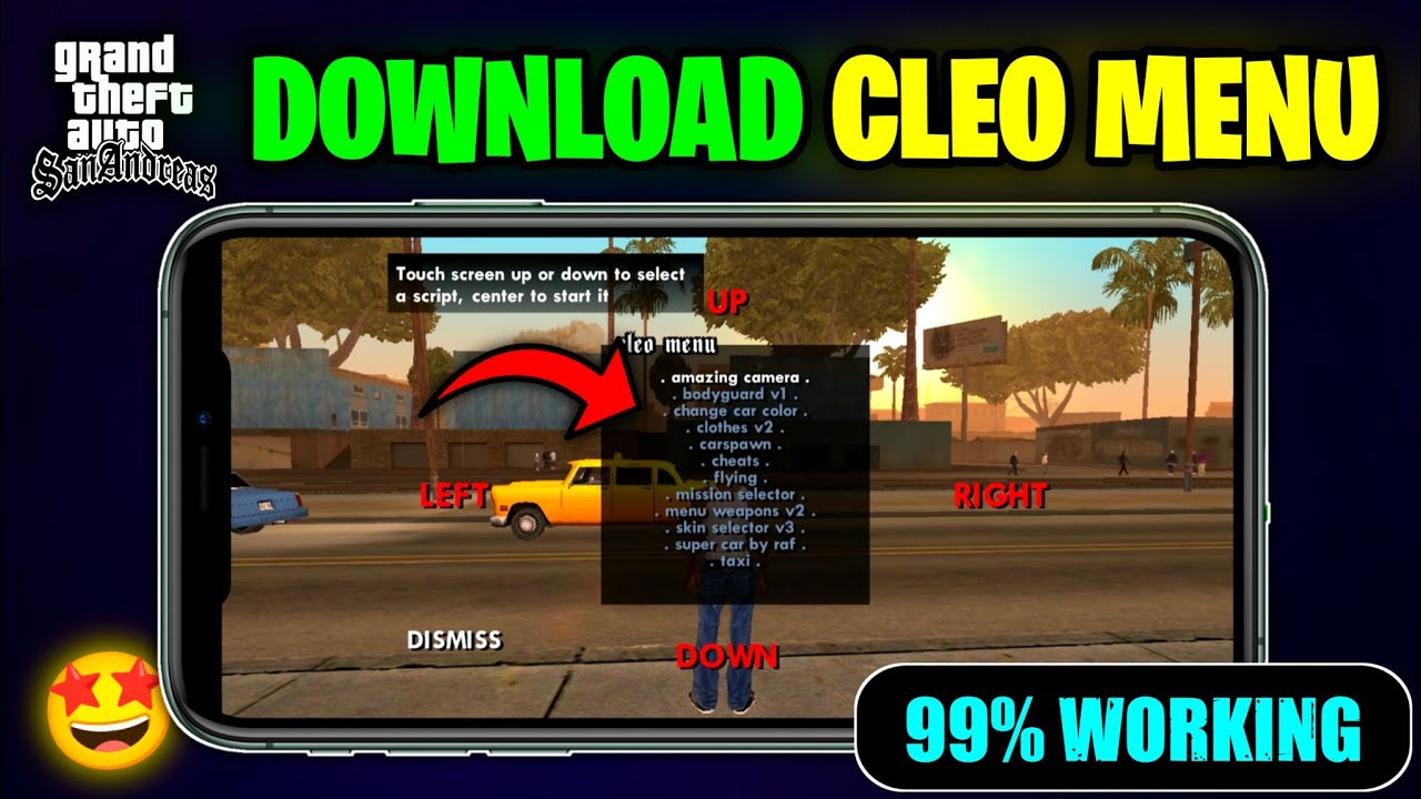 HOW TO INSTALL CLEO MODS IN GTA SAN || CLEO MOD FOR GTA SA ANDROID ...