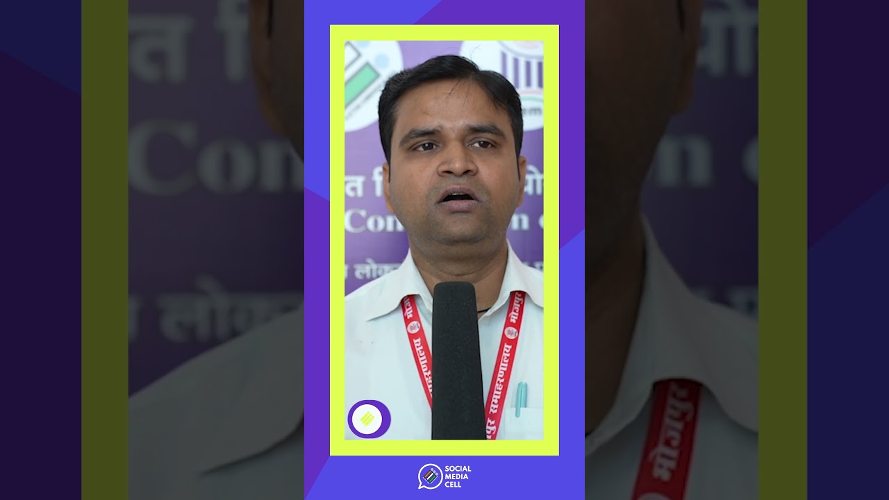 Krishna Sharma, a BLO from Bhojpur, Bihar, sharing his experience from the BLOs training program