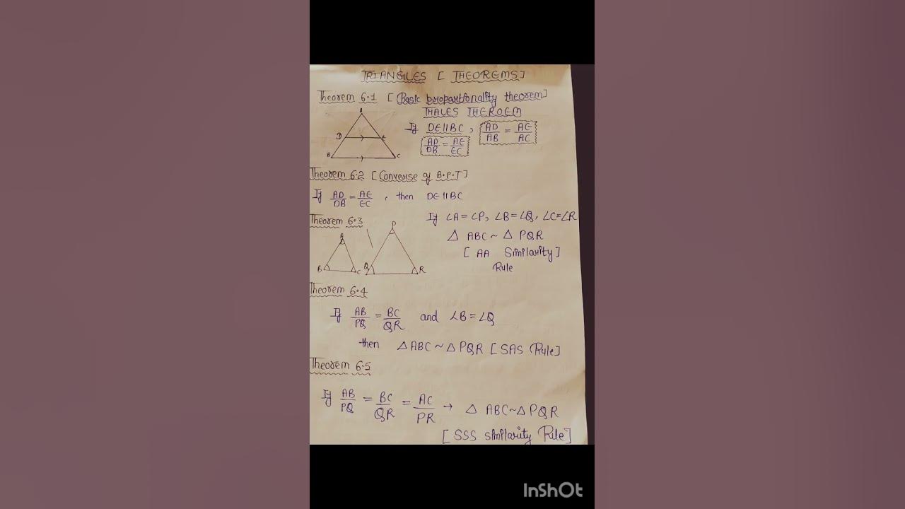 Triangles Class 10 All Formulas And Theorems Class 10 Cbse YouTube triangles-class-10-all-formulas-and-theorems-class-10-cbse-youtube