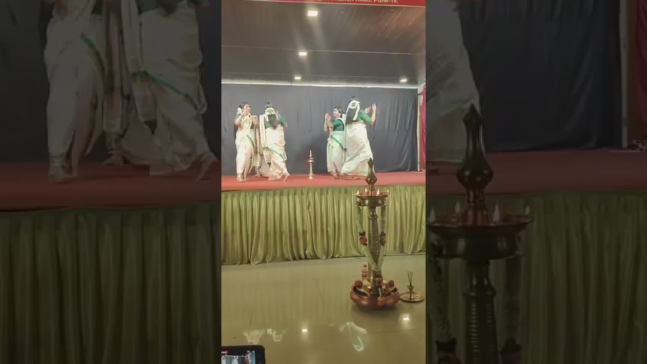 Thiruvathira performed by ayyappa nirtha sangham at Ayyappa Temple, Dhanori Pune 