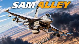 F-16C Viper First One In, Last One Out | Precision Air Strikes | Digital Combat Simulator | DCS |