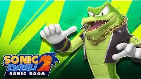 Sonic Dash 2: Sonic Boom - Vector the Crocodile Gameplay🐊