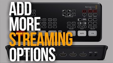 HOW TO ADD OTHER STREAMING SERVICES TO THE ATEM MINI PRO