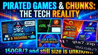 Tech Behind PIRATED Games 🎯 Chunks - cURL vs Postman Apache & Nginx