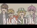 MONSTER (technoblade/dream SMP animatic)