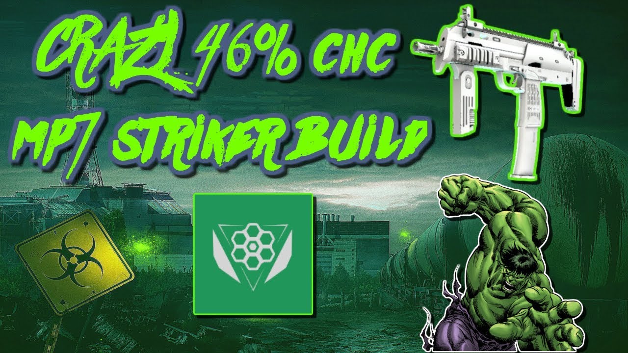 CRAZY 46% CHC MP7 STRIKER BUILD |FACE TANK KING|