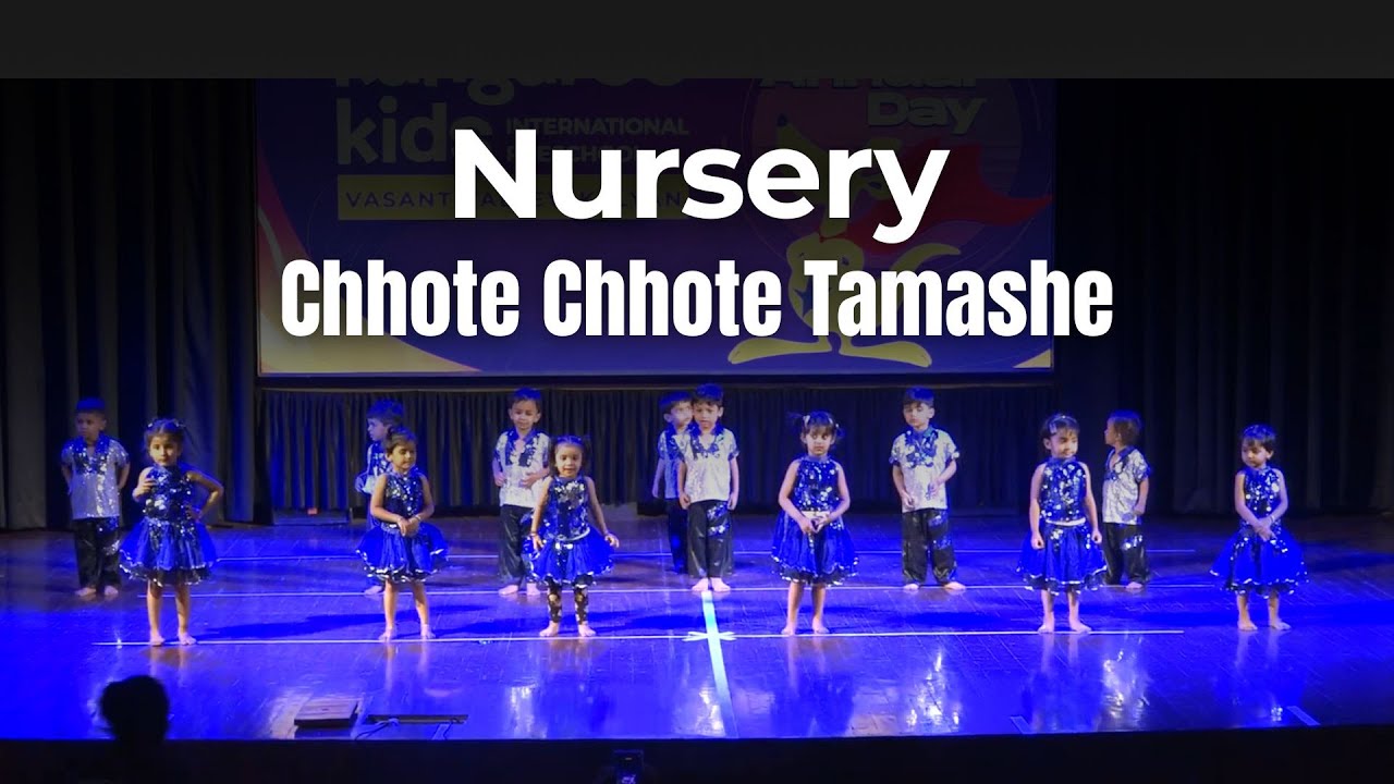 Chhote Chhote Tamashe - Nursery | Kangaroo Kids International Preschool Kalyan | Annual Day 2025 |
