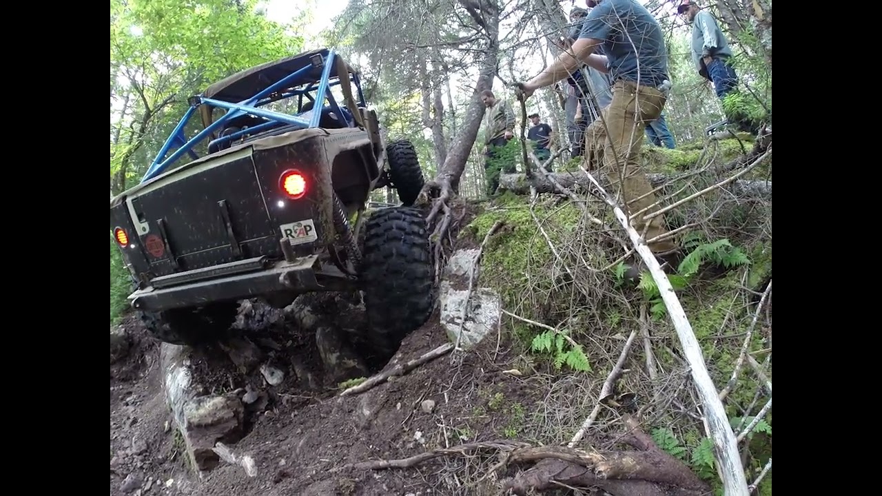 TJ buggy on trail PS2 in Hillsborough N.B