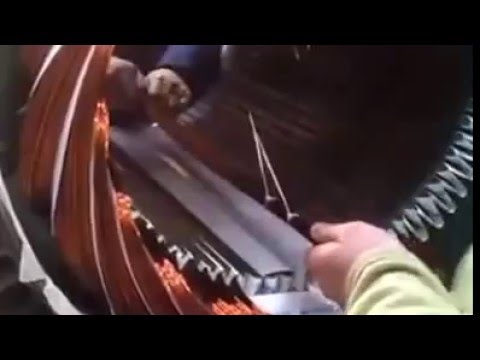 Video Cách quấn dây của động cơ không đồng bộ roto dây quấn - youtube