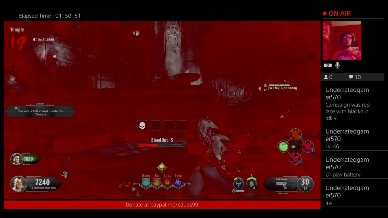 Blackout recon squads mission