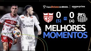 Thumbnail for CRB 0 (5) x (4) 0 SANTOS | MELHORES MOMENTOS - SÓ IMAGENS | 3ª FASE COPA DO BRASIL 2025