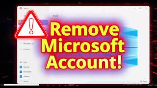 How to Delete or Remove Microsoft Account from Windows 11