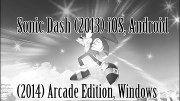 Sonic the Hedgehog Dash video game Review iOS Windows Android