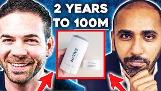 He Went From $0 to $100,000,000 in 2 Years Selling Deodorant... | Moiz Ali
