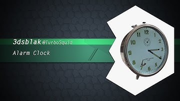 Alarm Clock 3D Model on TurboSquid