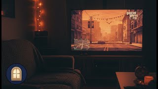 Playing the GTA V Halloween Update Late at Night... | Soft Room Noise & Late Night Ambience screenshot 5