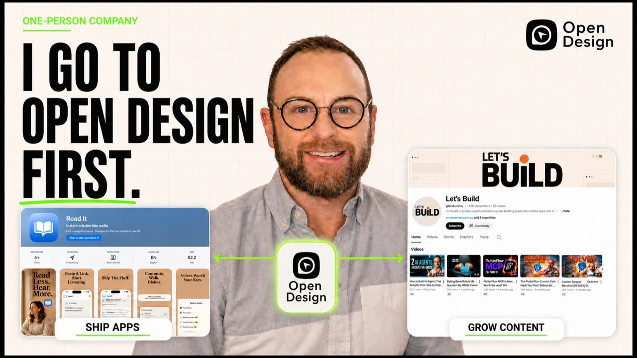 OpenDesign product walkthrough video
