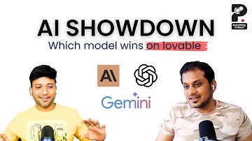 AI Showdown: Claude vs ChatGPT vs Gemini | Lovable AI Showdown | Which model wins on Lovable ?