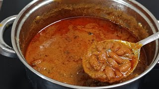 செம்ம ருசி!!👌கறி குழம்பை மிஞ்சும் சுவையில் | Rajma Curry | Side dish for chapati | in Tamil