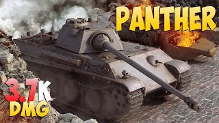 Panther - 6 Kills 3.7K DMG - Master! - World Of Tanks