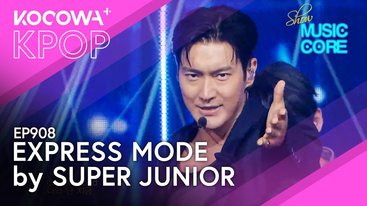 SUPER JUNIOR - Express Mode | Inkigayo EP908 | KOCOWA+ - YouTube
