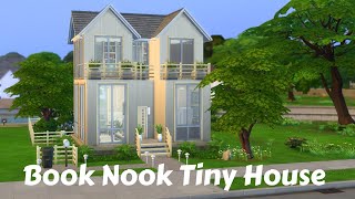 Book Nook Tiny House / Sims 4 Speed Build / No CC