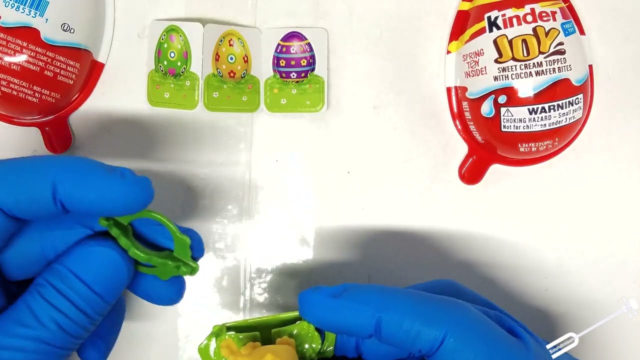 Kinder Easter Unboxing