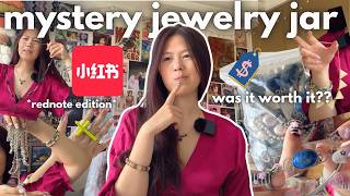 unboxing VINTAGE MYSTERY JEWELRY JARS *from REDNOTE* (was it worth it??)