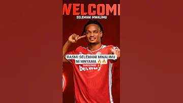 RASMI SELEMANI MWALIMU NI MNYAMA SIMBA Ayotv Football Simbasc Simbatv Sports Soccer Mwalimu 