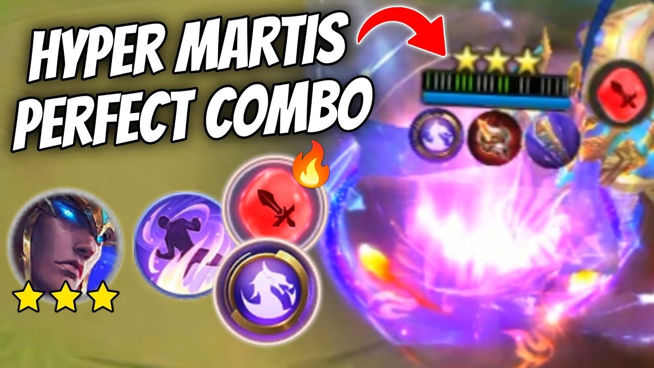 WYRMSLAYER MARTIS SC FIRE + YUKI SKILL 3 !! AUTO COMEBACK !! MAGIC CHESS MOBILE LEGENDS