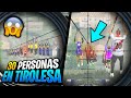 ASÍ SE VEN 30 ENEMIGOS EN TIROLEZA! 😨 EN FREE FIRE (Experimentando en Salas)🔥