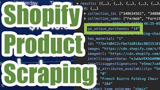 NoCode Shopify API Data Scraping with HAR Files