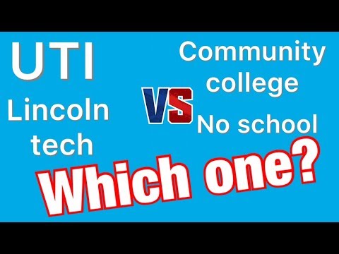 Before you enroll at UTI Lincoln Tech or Community College Watch THIS !