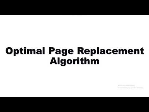 Optimal Page Replacement Algorithm(with example)