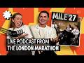 The running channel podcast live from london marathon