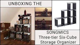 Unboxing: Songmics Three-tier Six-Cube Storage Organizer