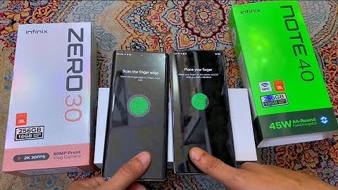 Infinix Zero 30 vs Infinix Note 40 full review & Unboxing