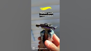 🔥Hot wheels Custom Datsun Chameleon Pain🔥