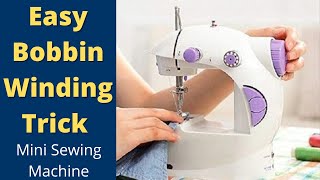 How to Fill Bobbin in Portable Mini Sewing Machine and Thread Needle, in India | Stitching Mall