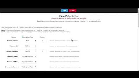 Synapse Alpha-Test Video #5: Controlling Paired Sales and Sensitivity Calculations