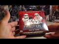 Opening my 5th Hobby Box of Topps Star Wars Evolution Cards